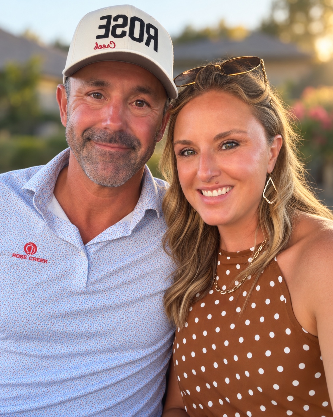 Brad and Jenny Schmitt together